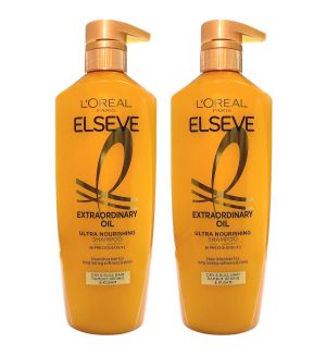 (BUNDLE OF 2) L'OREAL PARIS EXTRAORDINARY OIL ULTRA NOURISHING SHAMPOO 620ML