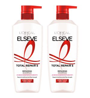 (BUNDLE OF 2) L'OREAL PARIS TOTAL REPAIR 5 SHAMPOO 620ML