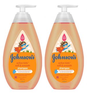 (BUNDLE OF 2) JOHNSON ACTIVE KIDS SOFT & SMOOTH SHAMPOO 800ML