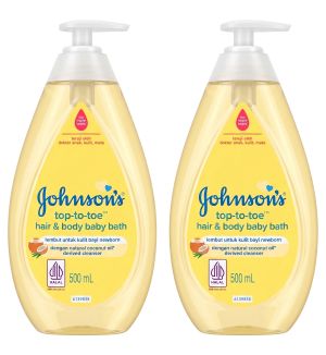 (BUNDLE OF 2) JOHNSON BABY TOP TO TOE WASH 500ML