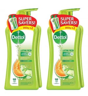 (BUNDLE OF 2) DETTOL SHOWER GEL LASTING FRESH 2 X 950ML