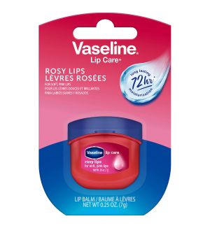 VASELINE LIP CARE TUB ROSY LIPS 7G