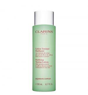 CLARINS PURIFYING TONING LOTION COMBINATION TO OILY SKIN 200ML