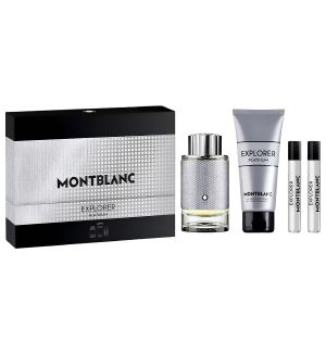 MONTBLANC EXPLORER PLATINUM POUR HOMME GIFT SET