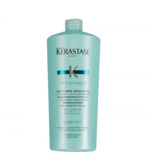 KERASTASE RESISTANCE BAIN FORCE ARCHITECTE [ 1 2 ] SHAMPOO 1L (NO PUMP)