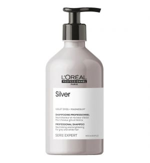 L'OREAL SERIE EXPERT SILVER VIOLET DYES + MAGNESIUM SHAMPOO 500ML