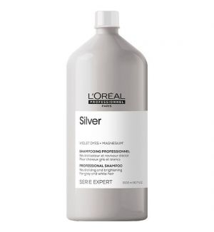 L'OREAL SERIE EXPERT SILVER VIOLET DYES + MAGNESIUM SHAMPOO 1500ML