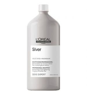 L'OREAL SERIE EXPERT SILVER VIOLET DYES + MAGNESIUM SHAMPOO 1500ML 