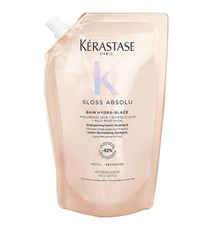 KERASTASE GLOSS ABSOLU BAIN HYDRA-GLAZE SHAMPOO REFILL 500ML