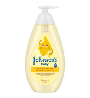 JOHNSON BABY TOP TO TOE WASH 500ML 