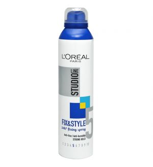 L'OREAL STUDIO LINE FIX & STYLE FIXING SPRAY STRONG HOLD 250ML
