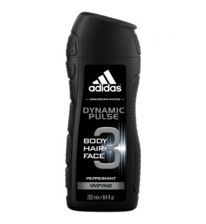ADIDAS 3 IN 1 SHOWER GEL  DYNAMIC PULSE 250ML