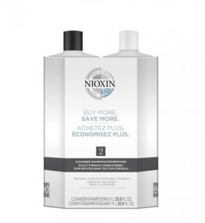 NIOXIN NO.2 CLEANSER + CONDITIONER PROMOTION SET 2 X 1L