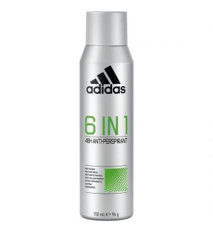 ADIDAS DEO SPRAY HOMME 6-IN-1150ML (NEW)