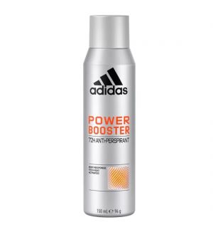 ADIDAS DEO SPRAY HOMME POWER BOOSTER 150ML (NEW)