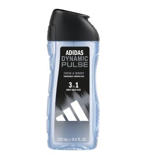 ADIDAS 3 IN 1 SHOWER GEL DYNAMIC PULSE 250ML