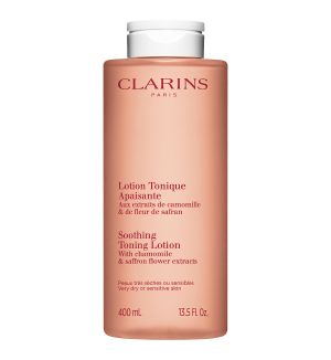 CLARINS SOOTHING TONING LOTION VERY DRY OR SENSITIVE SKIN 400ML 