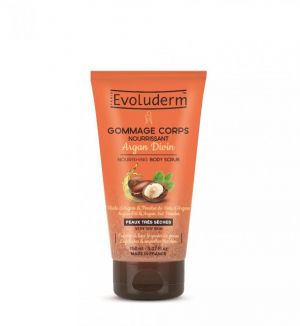 EVOLUDERM ARGAN DIVIN NOURISHING BODY SCRUB 150ML (VERY DRY SKIN)  (EXP:07/2026)