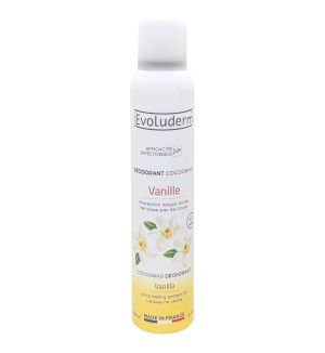 EVOLUDERM VANILLA EXTRACT DEODORANT 24H 200ML