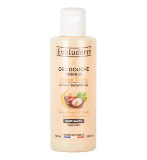 EVOLUDERM ARGAN DIVIN CREAMY SHOWER GEL ARGAN OIL & SHEA 100ML