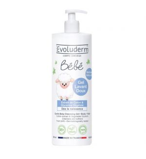 EVOLUDERM BABY GENTLE HAIR & BODY WASH 500ML