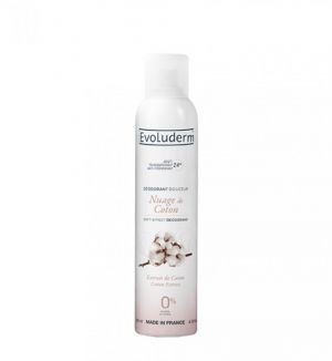 EVOLUDERM NUAGE DE COTON 24H DEODORANT 200ML