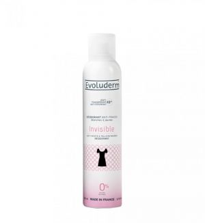 EVOLUDERM INVISIBLE ANTI-STAINS WHITE & YELLOW 48H 200ML