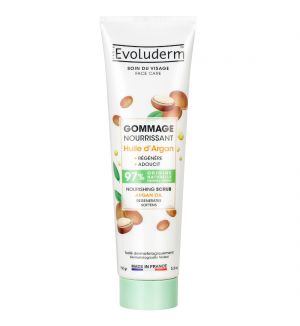 EVOLUDERM NOURISHING ARGAN OIL FACIAL SCRUB 150G