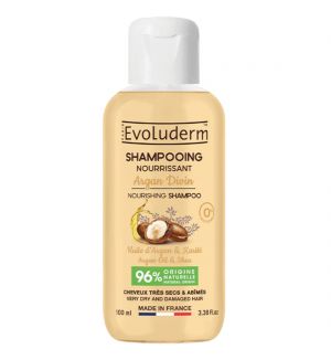 EVOLUDERM ARGAN DIVIN NOURISHING SHAMPOO 100ML