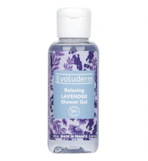 EVOLUDERM RELAXING LAVENDER SHOWER GEL 100ML