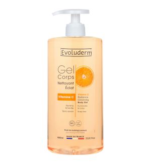 EVOLUDERM VITAMIN C CLEANSING BODY GEL 1L