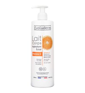 EVOLUDERM VITAMIN C MOISTURISING BODY LOTION 500ML