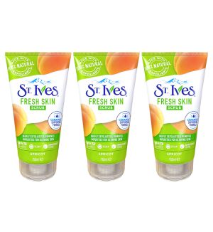 (BUNDLE OF 3) ST. IVES FRESH SKIN APRICOT SCRUB 150ML