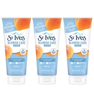 (BUNDLE OF 3) ST. IVES BLEMISH CARE APRICOT SCRUB 6OZ 170G