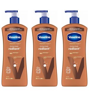 (BUNDLE OF 3) VASELINE INTENSIVE CARE COCOA RADIANT LOTION 600ML