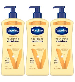(BUNDLE OF 3) VASELINE INTENSIVE CARE ESSENTIAL HEALING LOTION 600ML