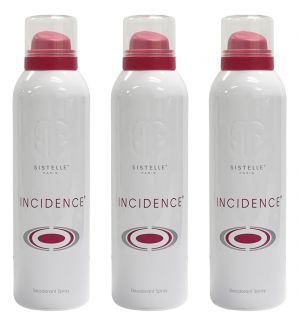 (BUNDLE OF 3) PARIS BLEU DEODORANT INCIDENCE FEMME 200ML