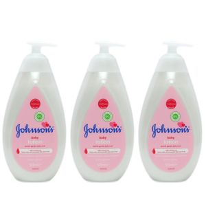 (BUNDLE OF 3) JOHNSON BABY LOTION MILDNESS PINK 500ML