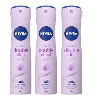 (BUNDLE OF 3) NIVEA DEODORANT SPRAY DOUBLE EFFECT 150ML