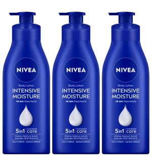 (BUNDLE OF 3) NIVEA INTENSIVE MOISTURE BODY LOTION 380ML