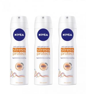 (BUNDLE OF 3) NIVEA DEO SPRAY STRESS PROTECT (L) 150ML