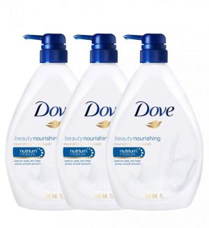 (BUNDLE OF 3) DOVE SHOWER BEAUTY NOURISHING 1L