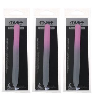 (BUNDLE OF 3) MUST 6428 GLASS NAIL FILE