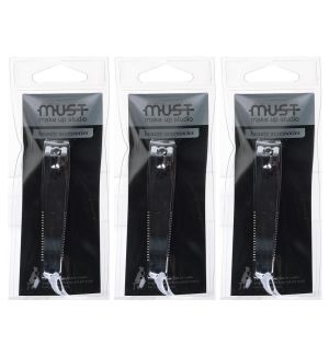 (BUNDLE OF 3) MUST 6400 TOENAIL CLIPPER 9CM