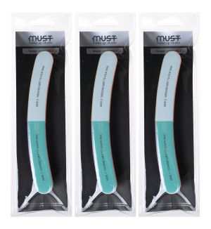 (BUNDLE OF 3) MUST 6412 CUSHIONED 7-WAY NAIL BUFFER