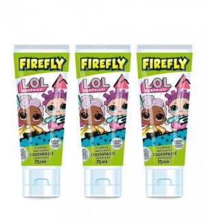 (BUNDLE OF 3) FIREFLY LOL SURPRISE TOOTHPASTE 75ML