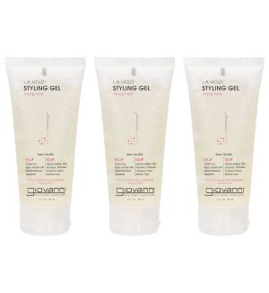 (BUNDLE OF 3) GIOVANNI L.A. HOLD STYLING GEL STRONG HOLD 60ML