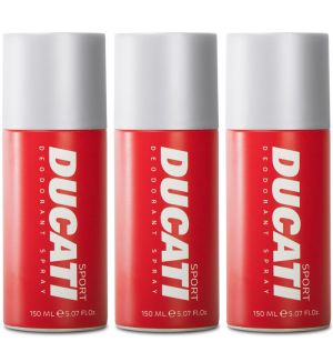 (BUNDLE OF 3) DUCATI SPORT DEODORANT SPRAY 150ML