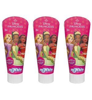 (BUNDLE OF 3) MR WHITE DISNEY PRINCESS TOOTHPASTE 75ML