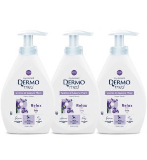 (BUNDLE OF 3) DERMOMED HAND WASH RELAX IRIS 300ML